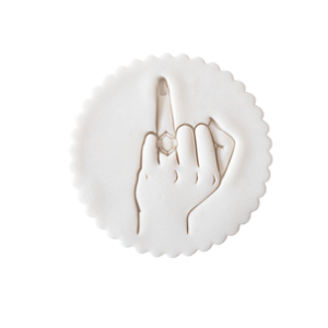 Engagement cookie cutter&stamp