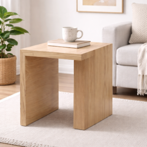 Straight Backrest table