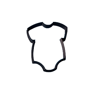 Baby shirt cookie cutter