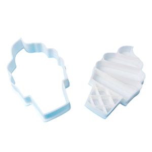 Ice cream cone cookie cutter&stamp