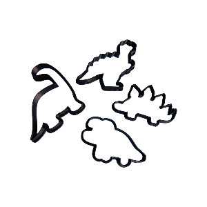 Dinosaur cookie cutter (set)