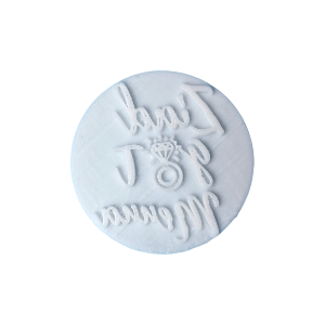 Round Cookie Stamp with names