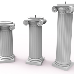 Roman Column Candle